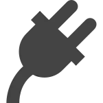 Plug SVG Icon